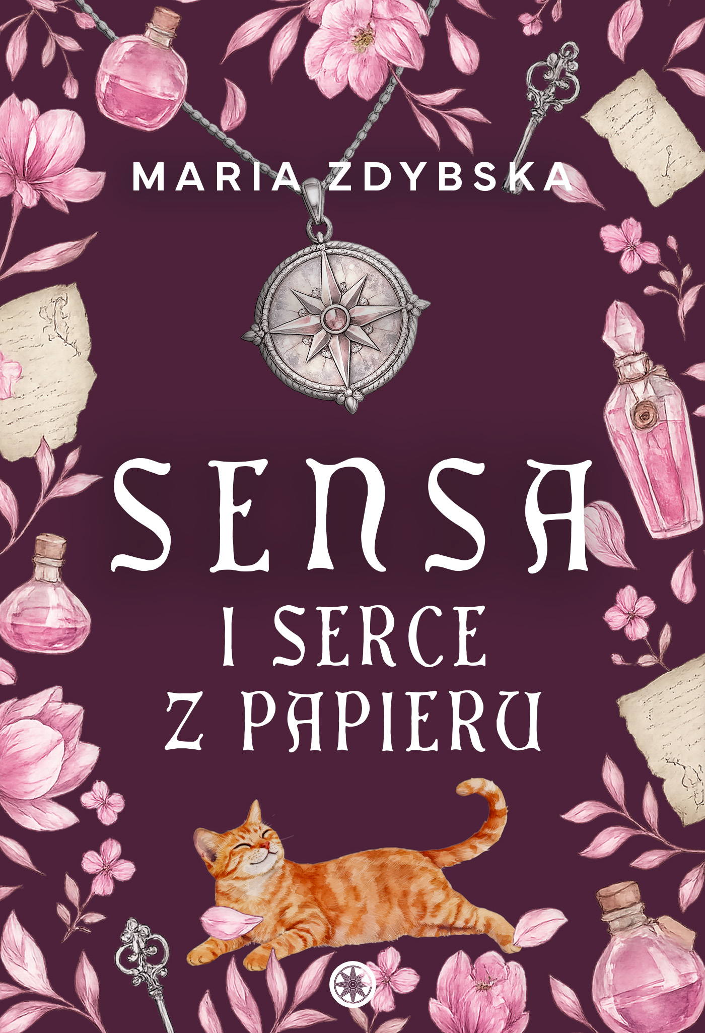 Maria Zdybska Sensa i serce z papieru